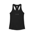Front of a racerback tank showing a sacred geometry symbol in the front aligned AF