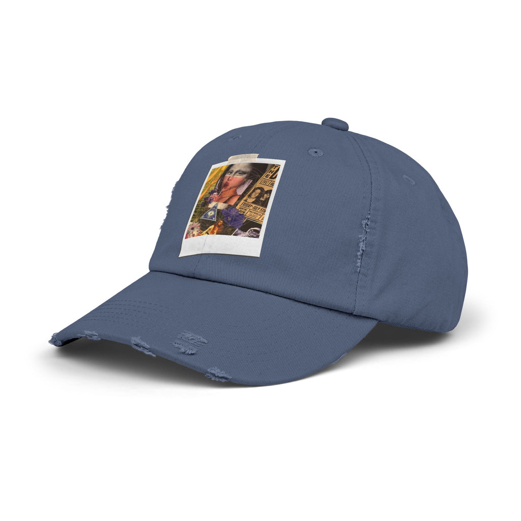 the masters wink preview resting witch face distressed hat