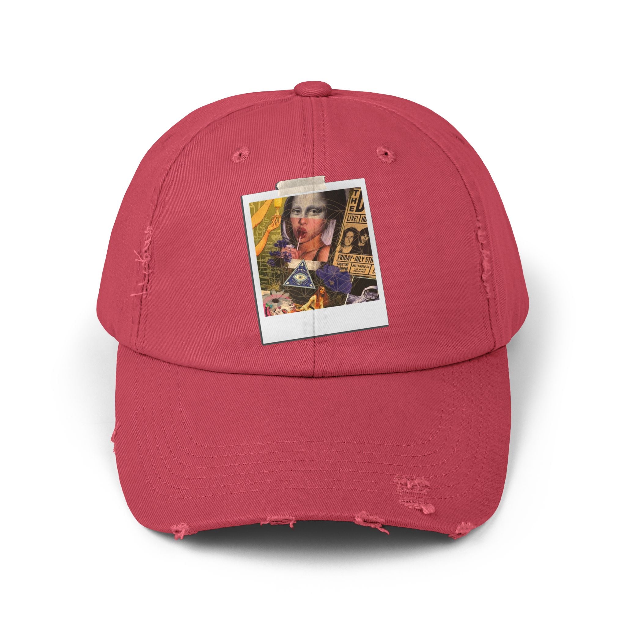 the masters wink preview resting witch face distressed hat