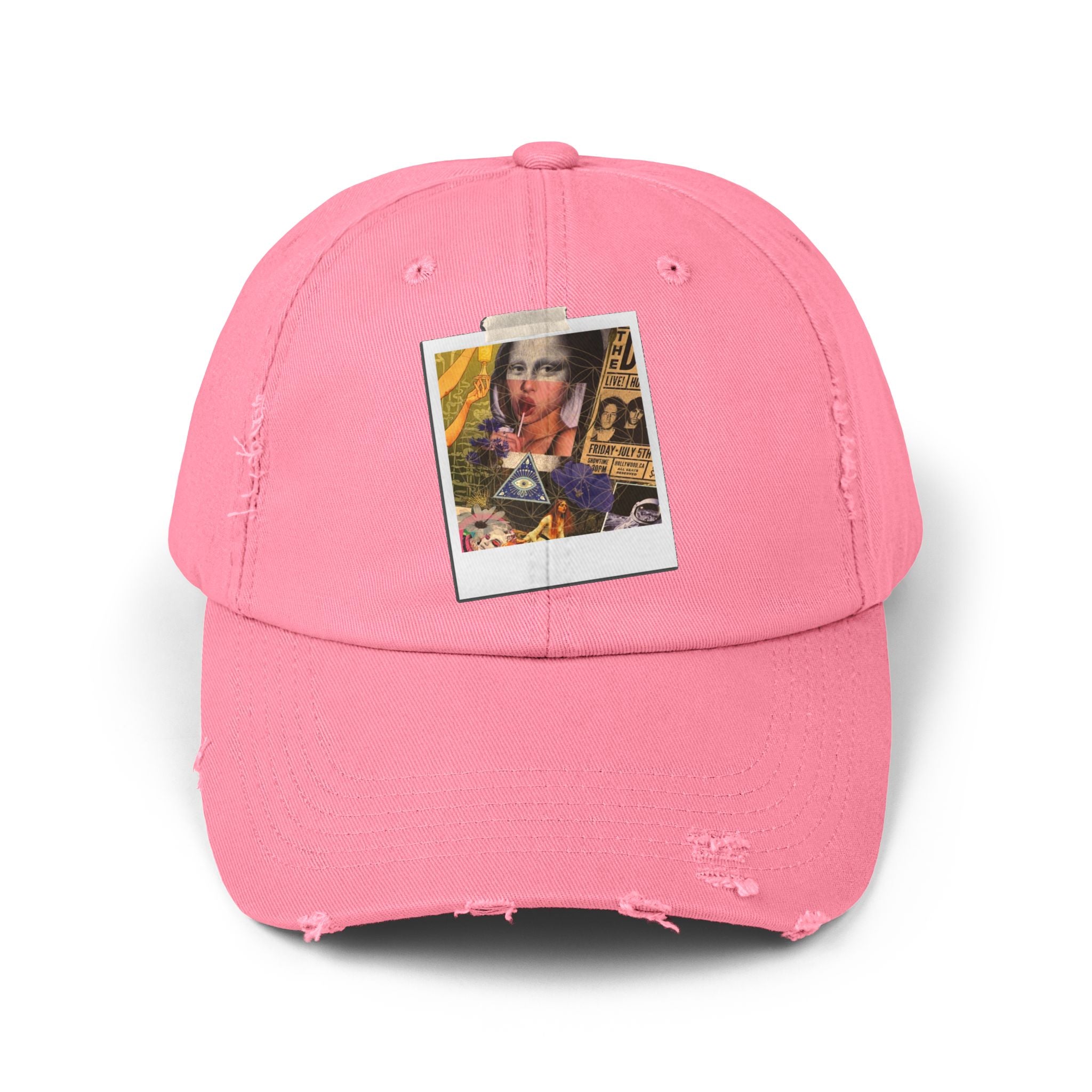 the masters wink preview resting witch face distressed hat