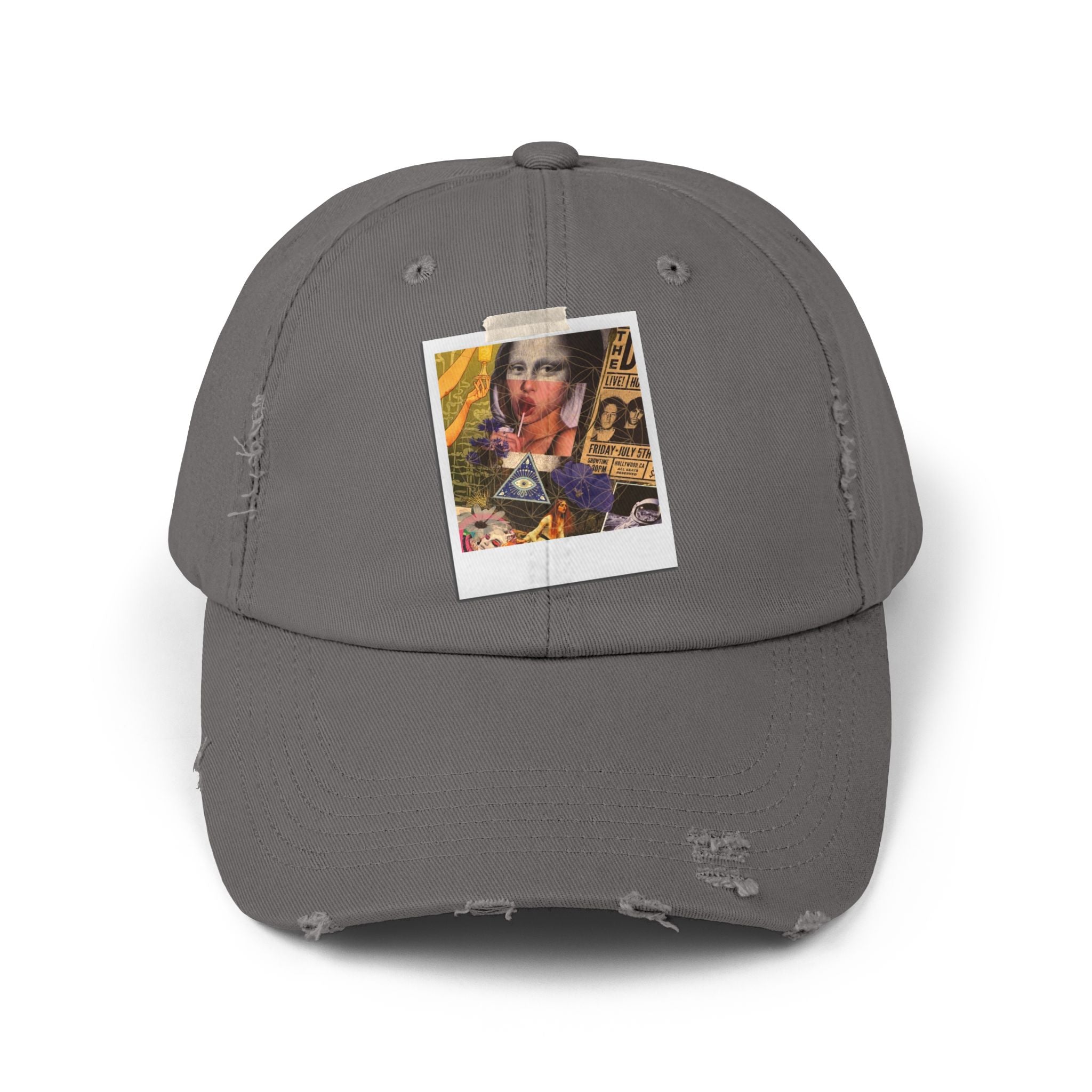 the masters wink preview resting witch face distressed hat