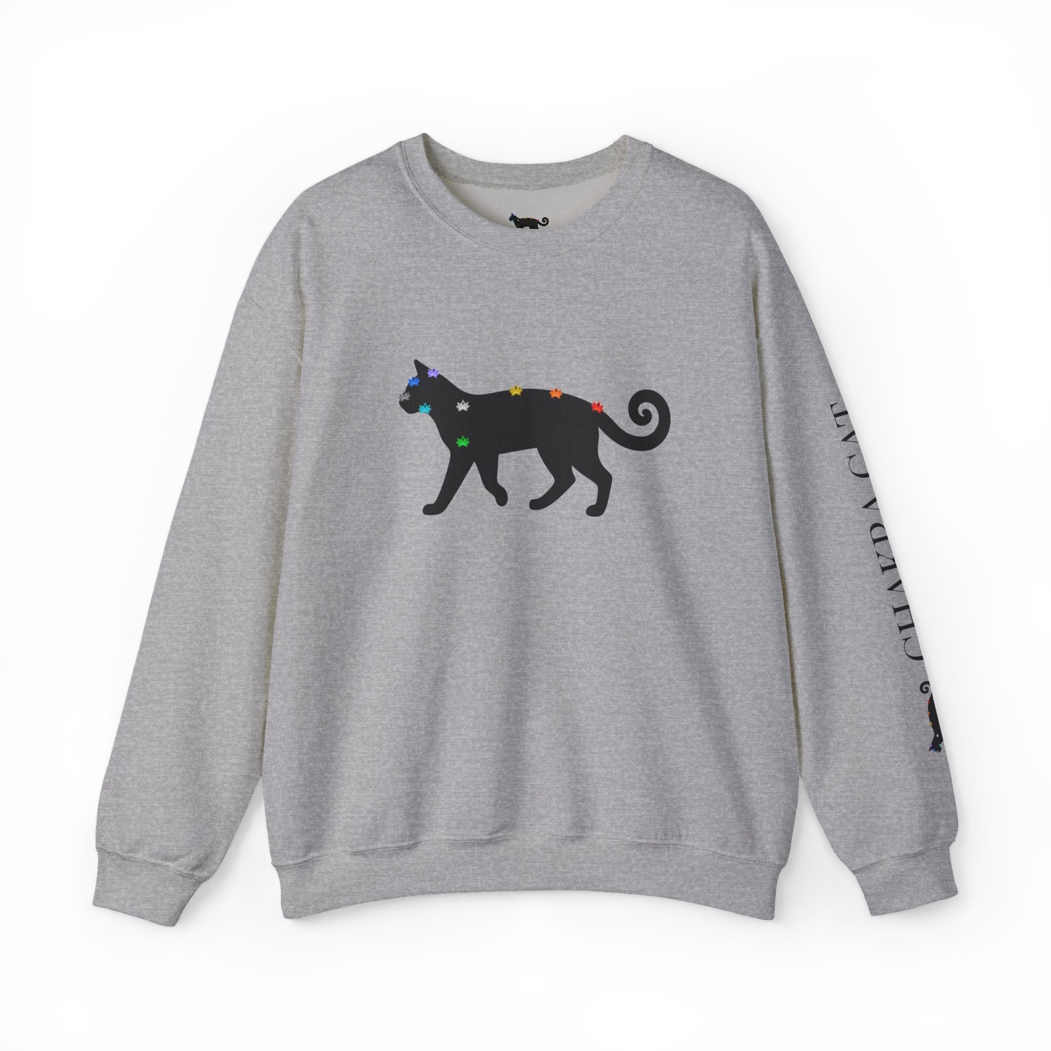 Black Cat Chakra Pullover