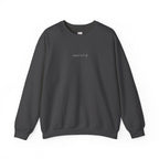 Front of a crewneck showing a sacred geometry symbol in the front aligned AF