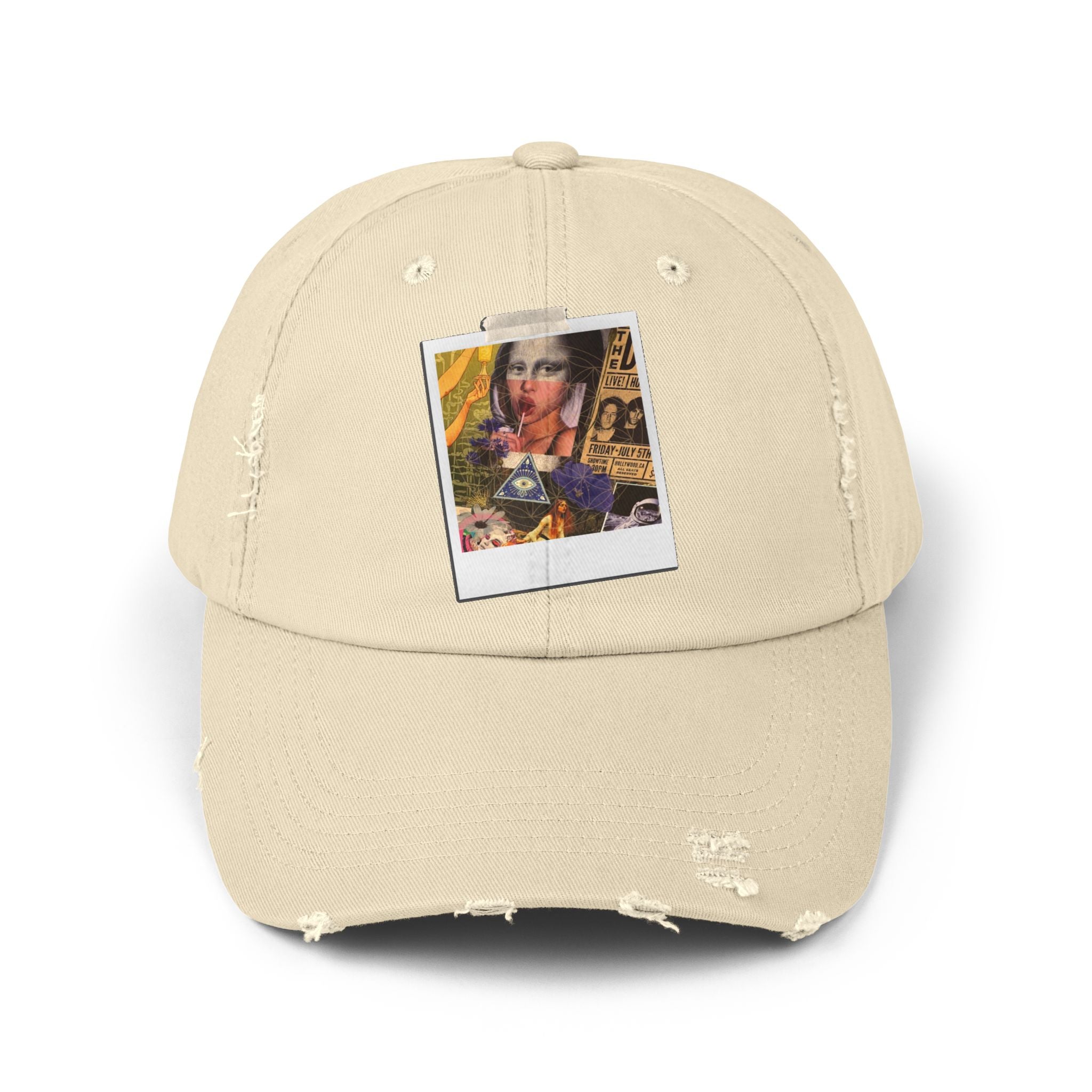 the masters wink preview resting witch face distressed hat