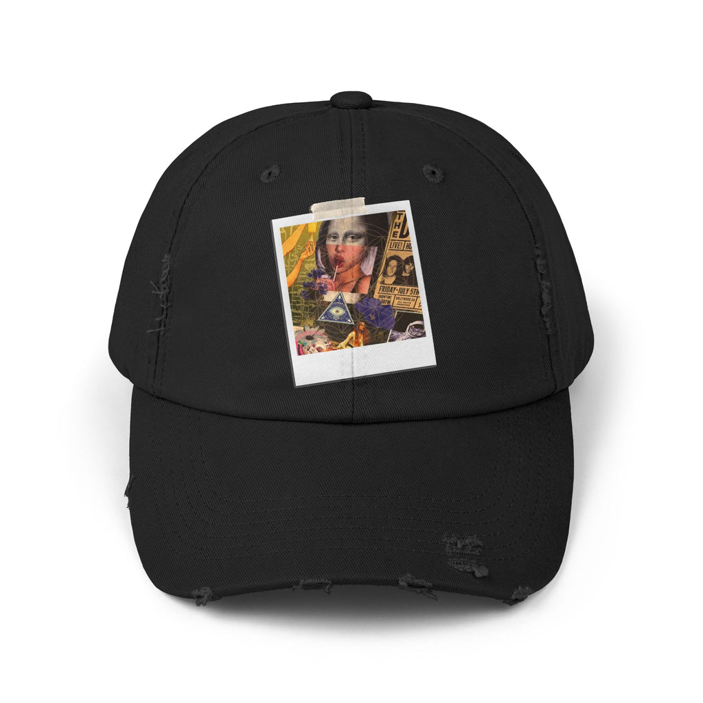 the masters wink preview resting witch face distressed hat