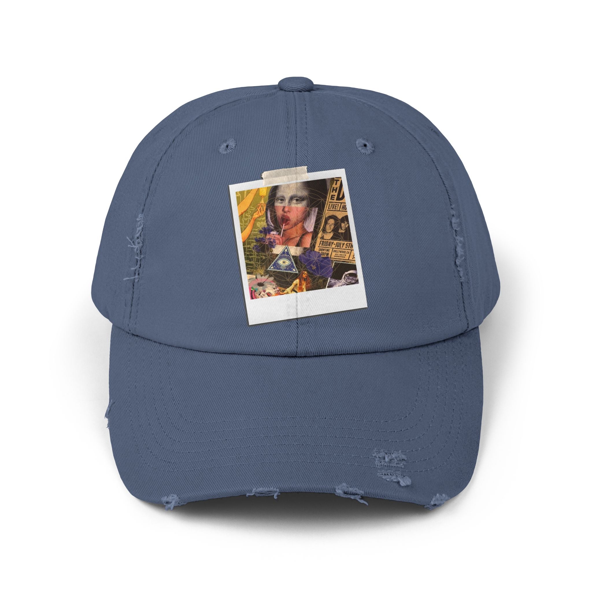 the masters wink preview resting witch face distressed hat