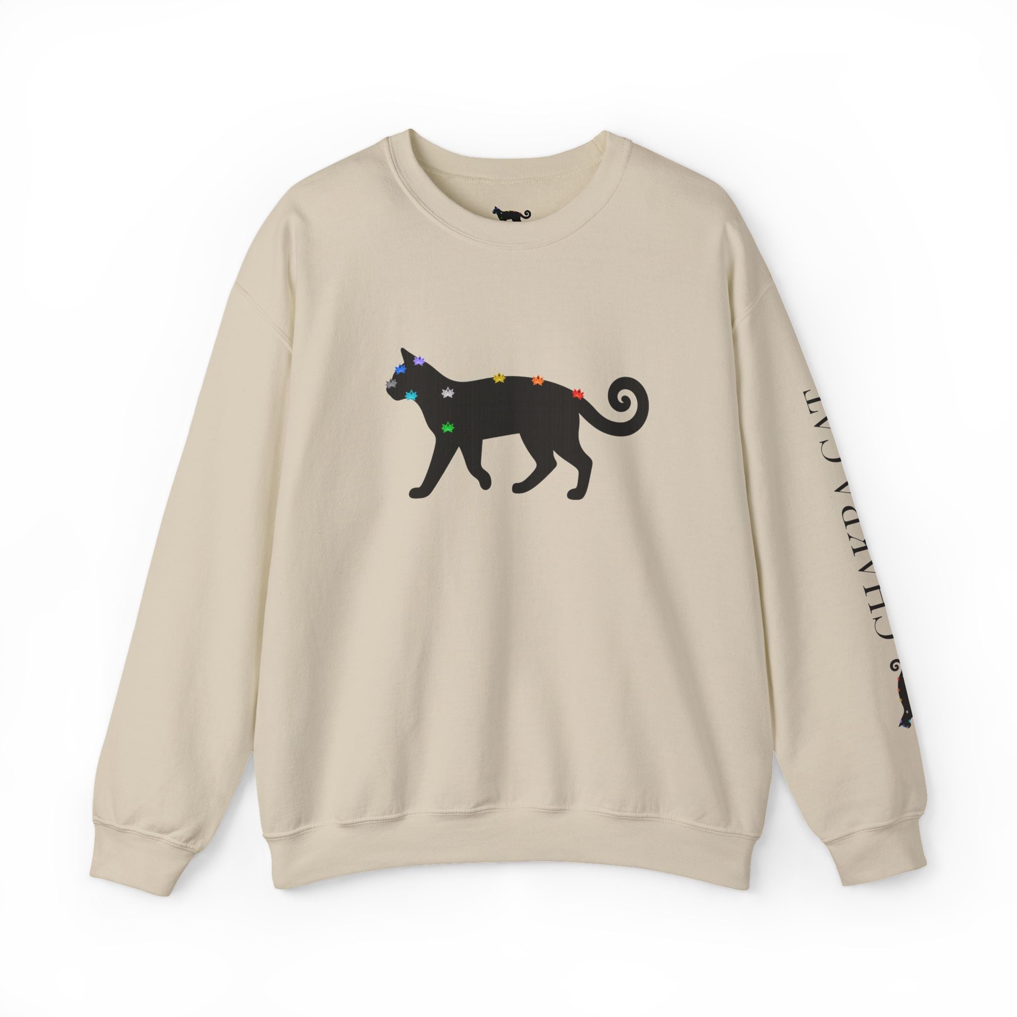 Black Cat Chakra Pullover