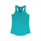 Front of a racerback tank showing a sacred geometry symbol in the front aligned AF
