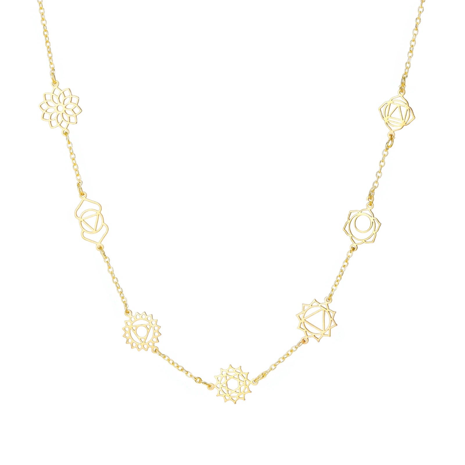 Chakra Meridian Necklace | Pure Symbol Edition
