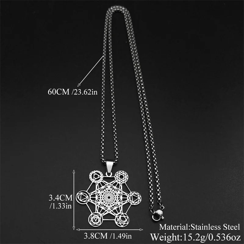 Metatron's Cube Amulet