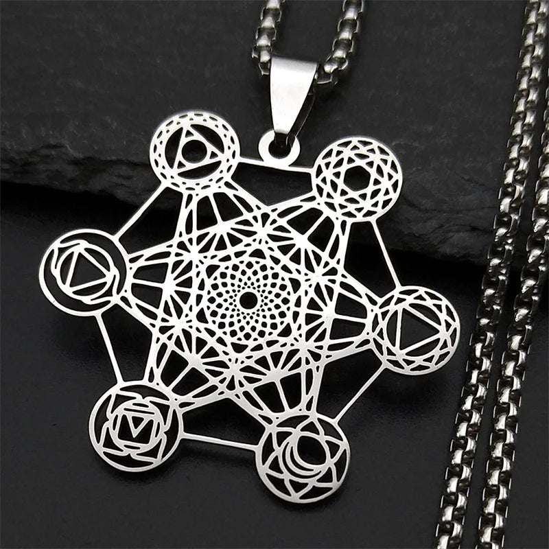 Metatron's Cube Amulet