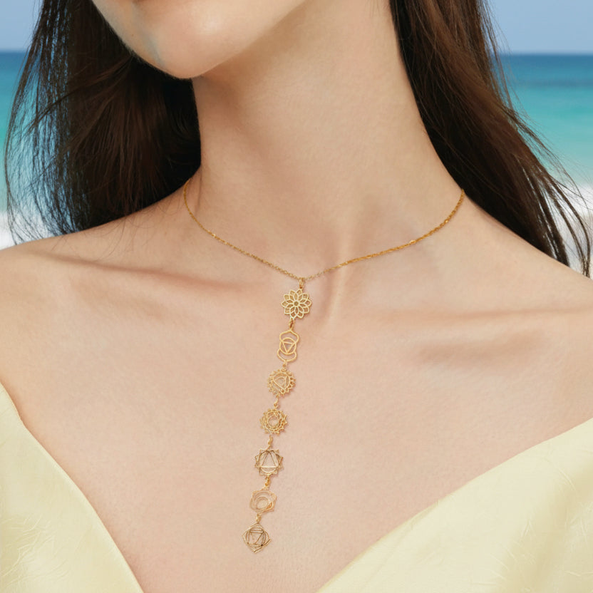 Seven Chakra Axis Necklace