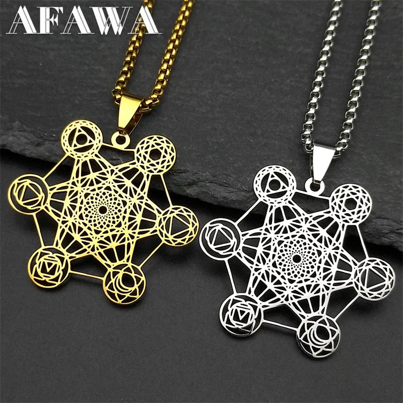 Metatron's Cube Amulet