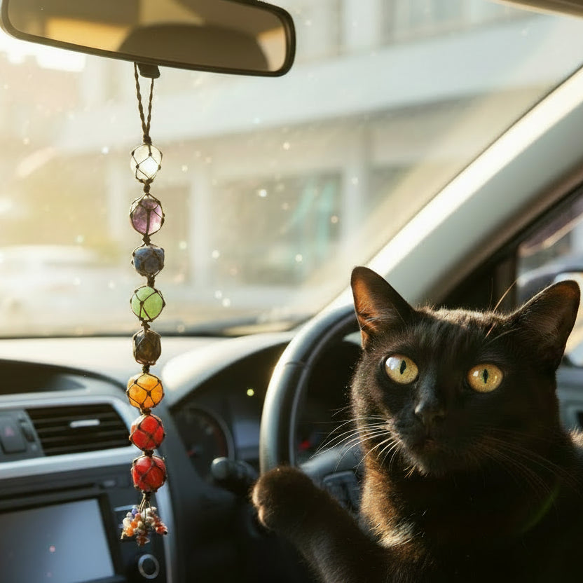 Chakra Car Pendant