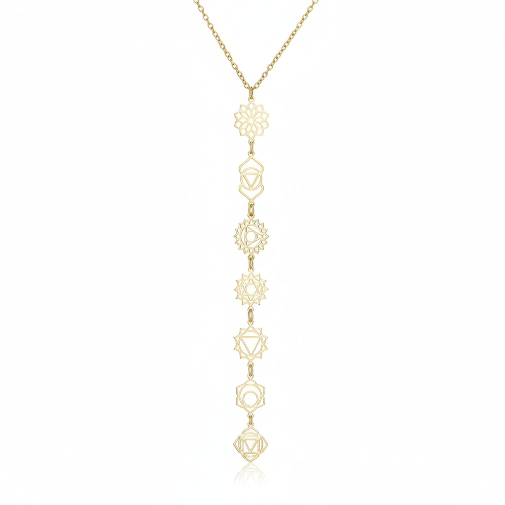 Seven Chakra Axis Necklace