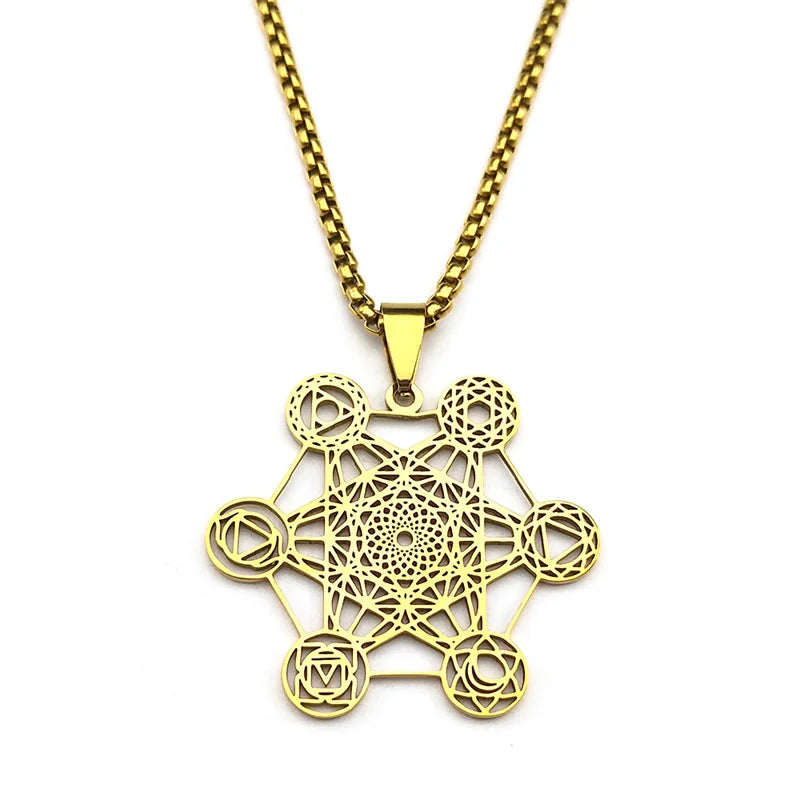 Metatron's Cube Amulet