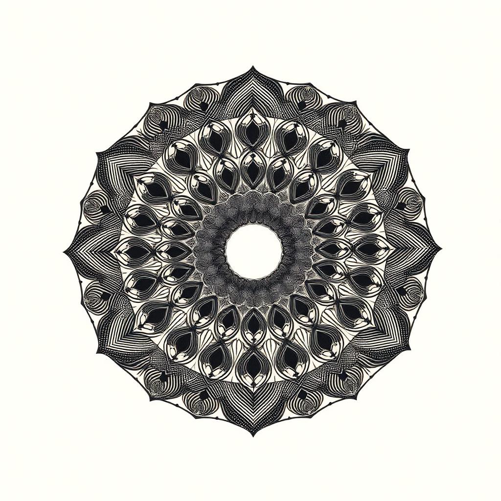 Cymatic Name Mandala T-Shirt artwork preview